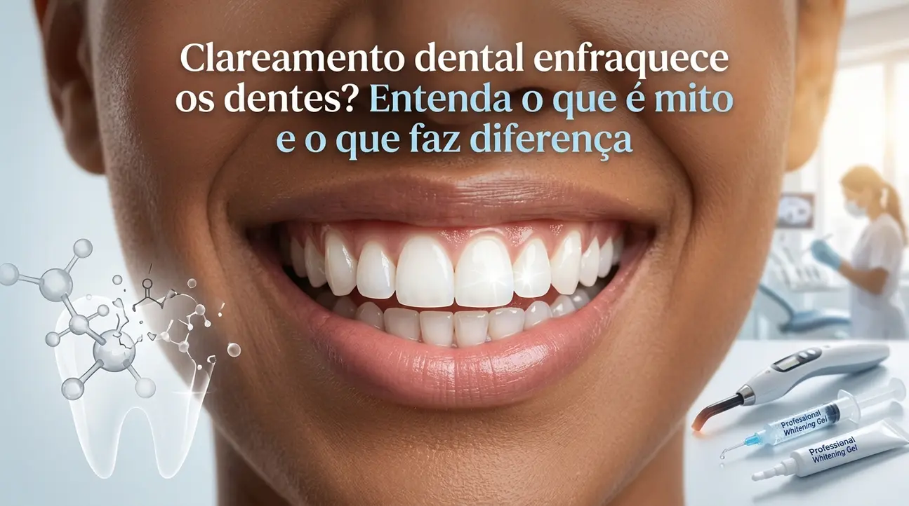 clareamento dental enfraquece os dentes